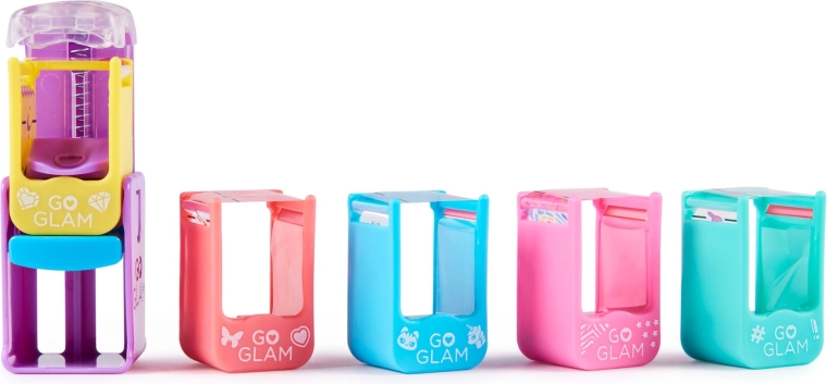 Five interchangeable cartridges with trendy designs