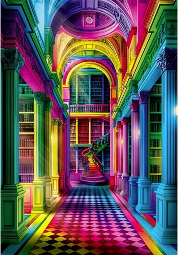 Clementoni puzzle ColorBoom: Athenaeum 1000 pieces