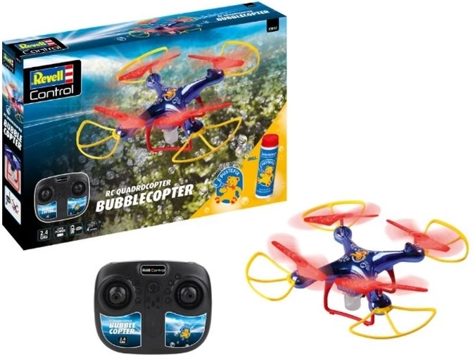 Revell RC quadcopter Bubblecopter met zeepbellen Pustefix