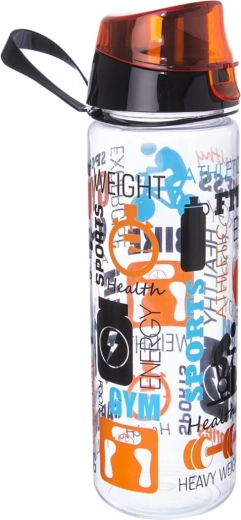 Gourde de sport fitness avec bouchon 0,75 l