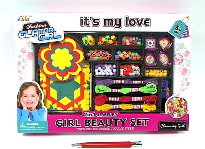 Kit créatif avec perles