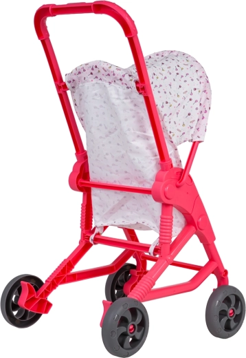 Compact design met stoffen kap