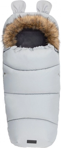 Winter Footmuff for Baby MoMi Gray