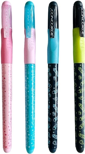 erasable pen Concorde CoolMix, blue refill 0.7 mm