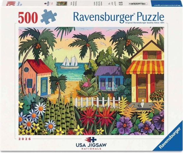 Ravensburger Puzzle USA Jigsaw Nationals: Tropical Atmosphere (500 pieces)