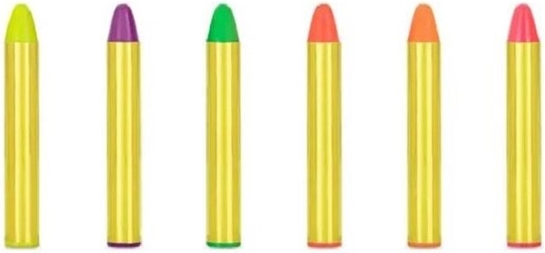 Face Paint Crayons – Set of 6 Colors
