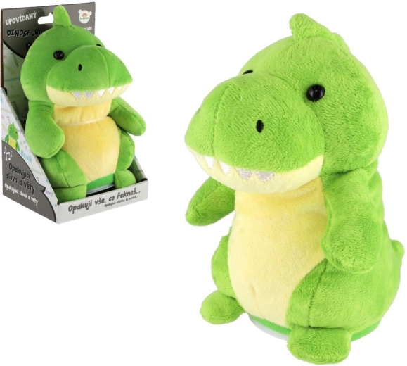 Rex the Dinosaur – repeating phrases plush toy 18 cm with sound