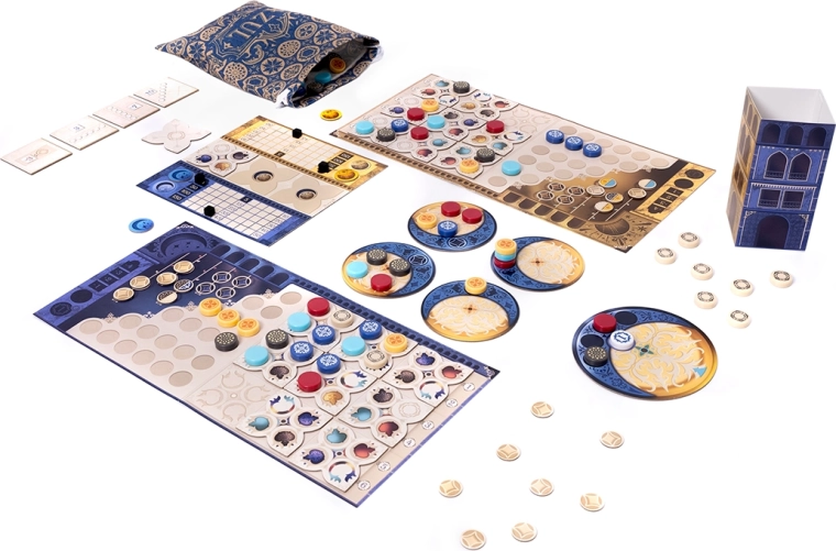 Beautiful acrylic tiles and premium components