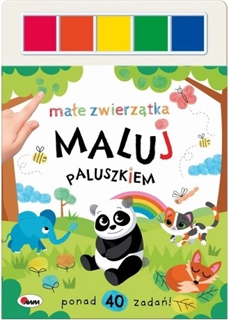 Male mit dem Finger: Kleine Tiere