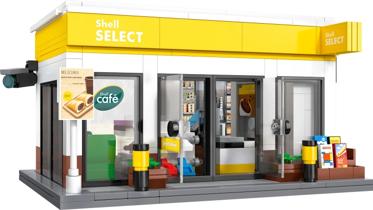 Realistic look with SHELL Select branding