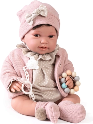 Realistic baby doll Pipa 42 cm by Antonio Juan