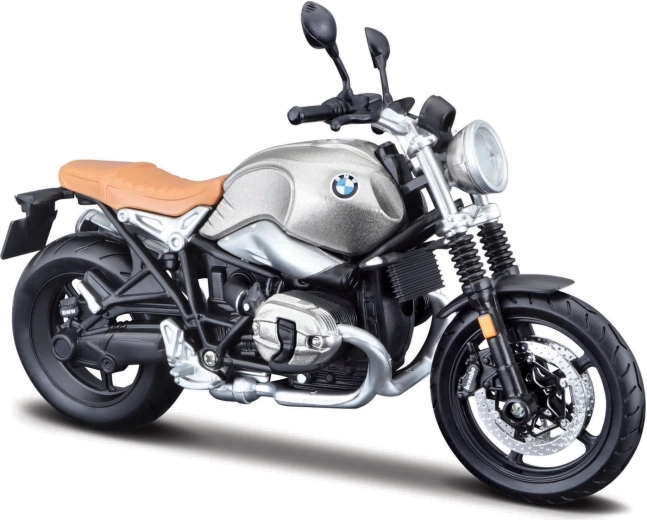 Moto Maisto BMW R nine T Scrambler avec support 1:12