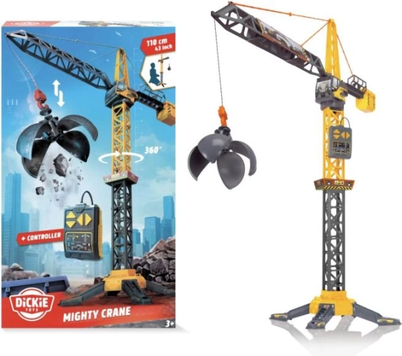 VOLVO Crane with Wrecking Ball and Remote Control 110 cm – DICKIE TOYS