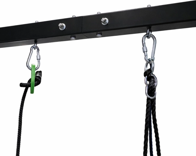 Cordes réglables et suspension facile