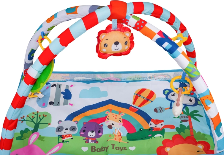 Afneembare babygym en zintuiglijke ontwikkeling