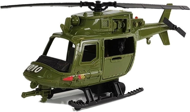 Military helicopter for air support