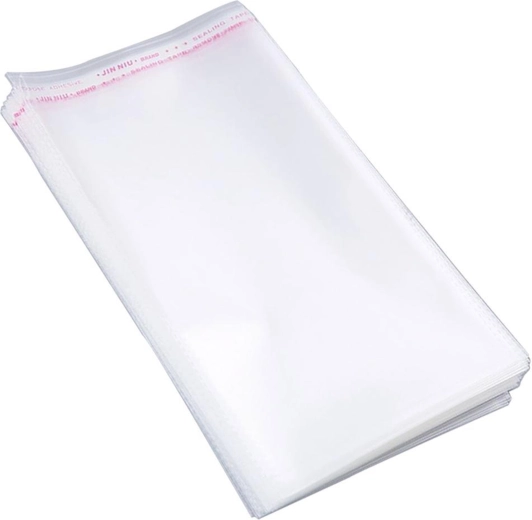OPP-cellofaanzakjes met zelfklevende flap 28 × 30 cm, 100 stuks