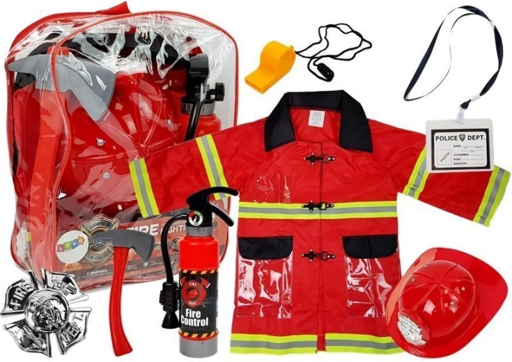 Children's Firefighter Costume with Accessories