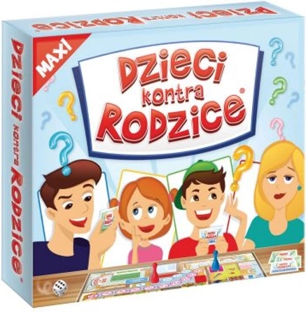 Kids vs Parents Maxi – family trivia game