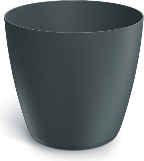 Bloempot Mate met betoneffect, antraciet
