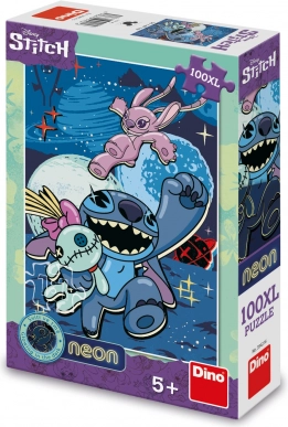 Puzzel Lilo & Stitch Neon 100 XXL Stukken
