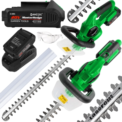 MalTec MasterHedge 20V 58 cm Cordless Hedge Trimmer