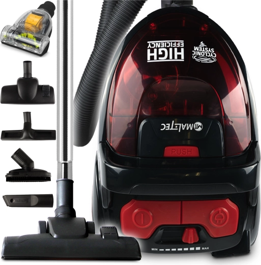 aspirateur sans sac maltec turbo cyclone 12en1 800 w