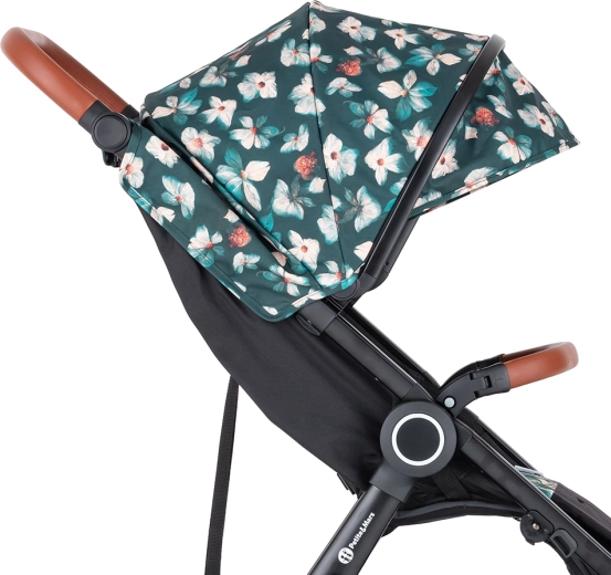 Petite&Mars stroller canopy Street+/Street2 Limited 100 Flowers