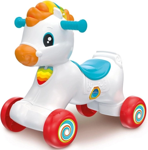 3-in-1: schommelen, lopen en rijden