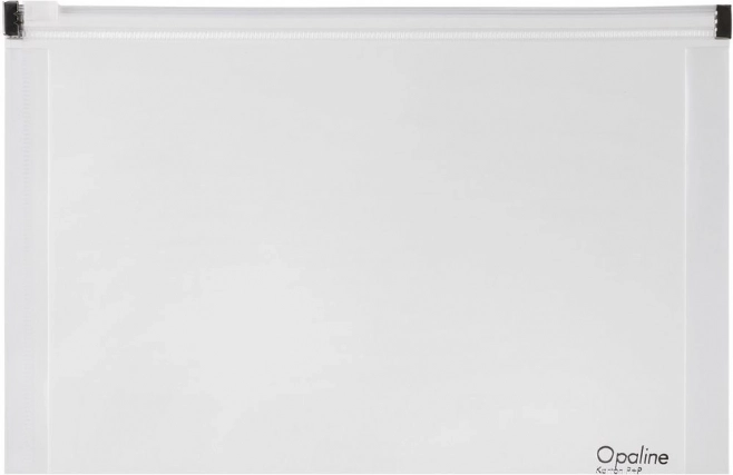 A4 Clear Zip Envelope Opaline