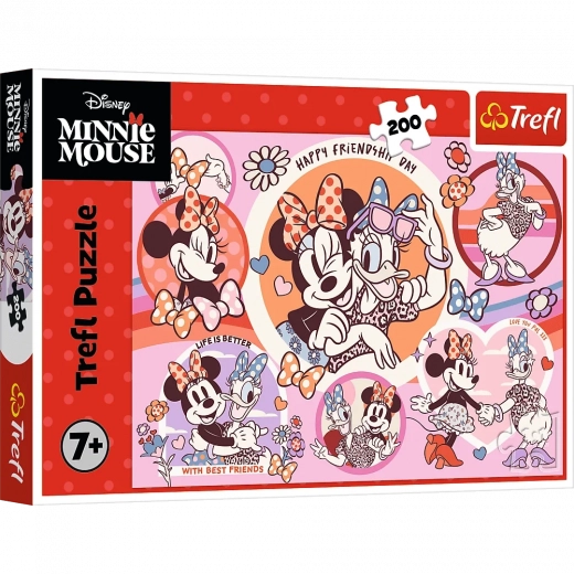Puzzel 200 stukjes – MINNIE MOUSE Gewoontes