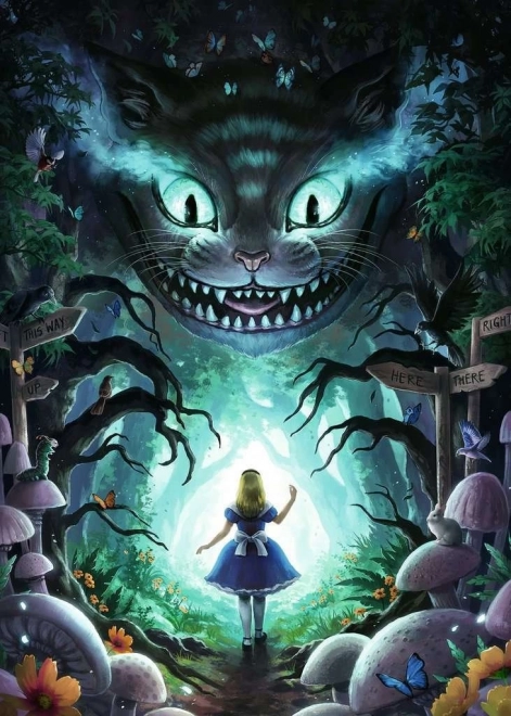 Puzzle mit 1000 Teilen – ALICE IM WUNDERLAND (Ravensburger)