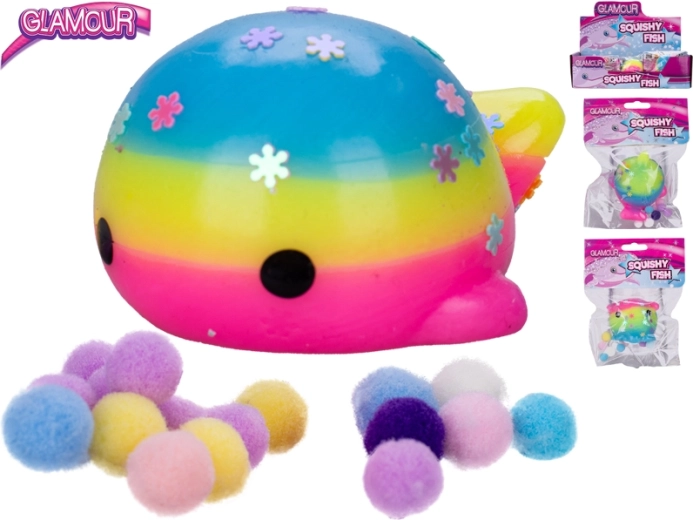Glamour Stretch Fish – sensory squishy toy for kids 3+