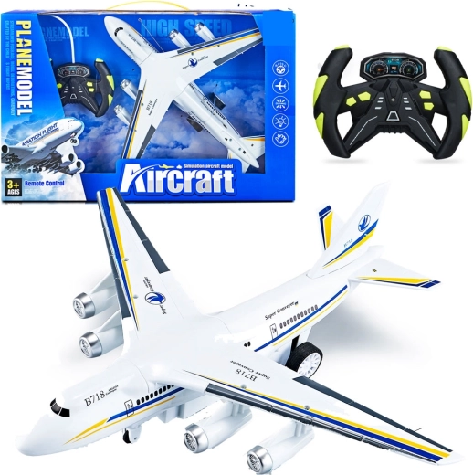 Avion de ligne R/C avec lumières 35 cm