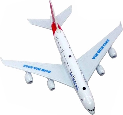 Modèle d’avion de ligne Airbus 1:128