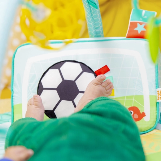 Interactive kick panel with lights and melodies