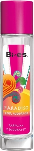 Déodorant femme en flacon en verre BI-ES Paradiso 70 ml