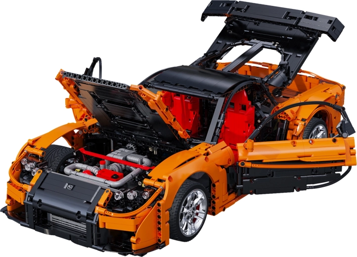 Gedetailleerde mechanica en openende onderdelen