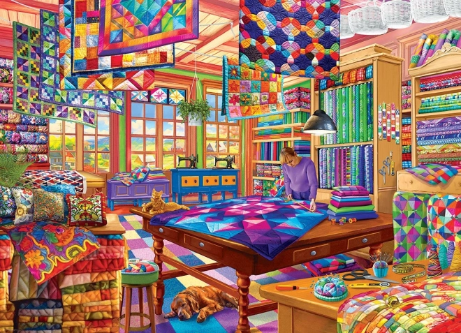 Puzzel Švadlena 1000 stukjes Eurographics
