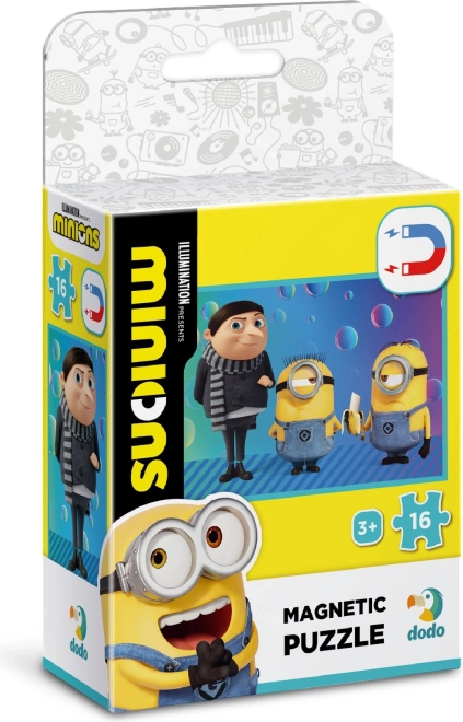 Puzzle magnétiques Minions – Jeune Gru, 16 pièces