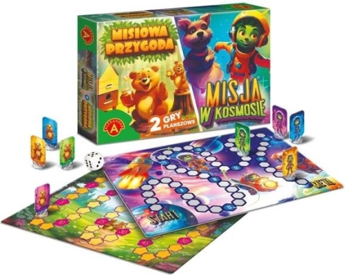 Jeu Aventure de l’ourson + Mission dans l’espace
