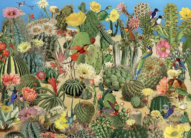 Puzzle COBBLE HILL Cactustuin 1000 stukjes