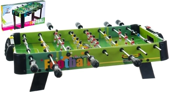 Tabletop Foosball 71 × 36 cm with metal rods and score counter