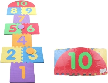 Foam puzzle 10 pcs hopscotch
