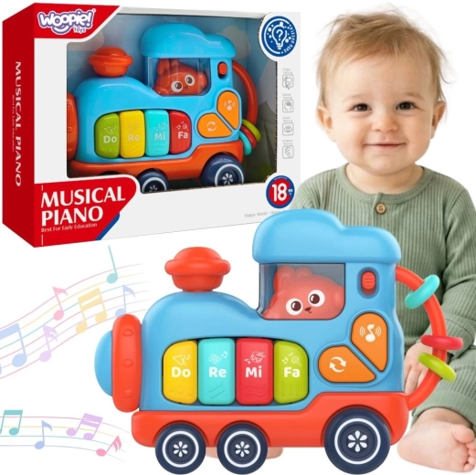 Woopie Baby Interactive Musical Piano Locomotive