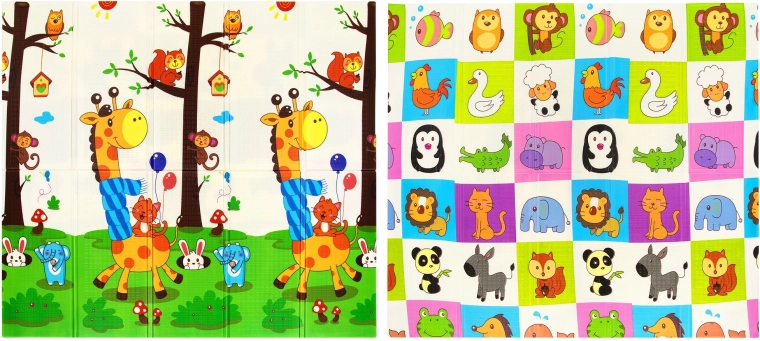 Dubbelzijdig design waar kinderen van houden