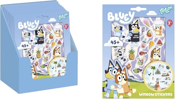 CCG raamstickers voor glas Bluey