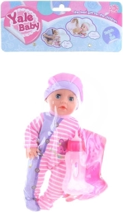Baby doll that pees 27 cm with accessories