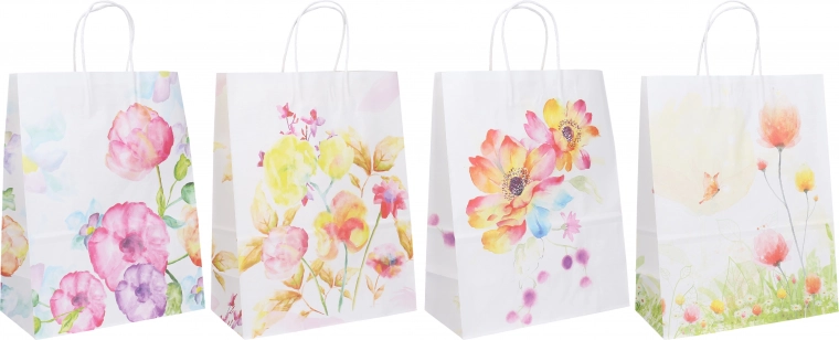 Geschenktasche M 26 × 33 × 12 cm – Ganzjahres-Mix