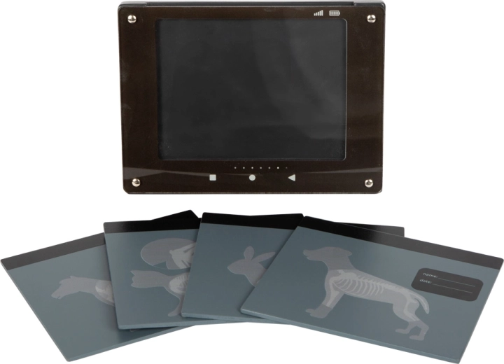 X-ray tablet with interchangeable images
